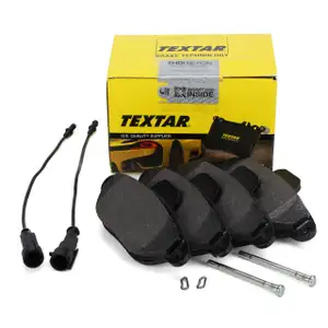 TEXTAR Bremsbel&auml;ge Bremsbelagsatz + Wako f&uuml;r Ford KA (RU8) 1.2 1.3TDCi vorne