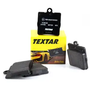 TEXTAR Bremsbel&auml;ge Bremsbelagsatz Mercedes W202 W203 CL203 C209 A124 R171 hinten