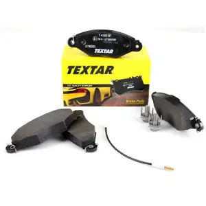 TEXTAR Bremsbel&auml;ge Bremskl&ouml;tze + Wako Almera Kubistar f&uuml;r Renault Kangoo vorne