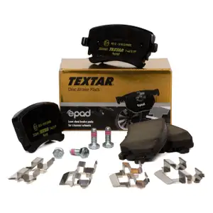 TEXTAR epad CERAMIC Bremsbel&auml;ge Bremsbelagsatz f&uuml;r Audi A4 A6 A8 VW T5 hinten
