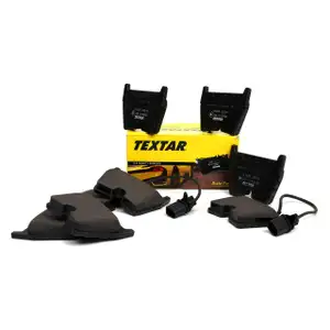 TEXTAR Bremsbel&auml;ge + WKK 2375101 AUDI RS4 B7 RS6 C5 VW PHAETON 3D 6.0 W12 vorne