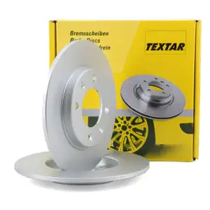 TEXTAR Bremsscheiben Satz Citroen Saxo Xsara ZX f&uuml;r Peugeot 106 206 306 hinten