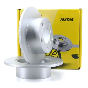 TEXTAR Bremsscheiben f&uuml;r Audi 100 A6 C4 C5 Skoda Superb 3U4 VW Passat 3B hinten