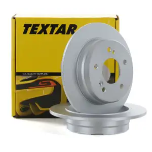 TEXTAR Bremsscheiben Satz Mercedes W202 Limousine C180-280 C200-250D/CDI hinten