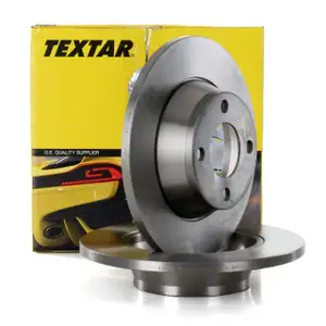 TEXTAR Bremsscheiben Satz f&uuml;r Audi 80 (8C B4) 1.6 2.0 1.9TDI vorne