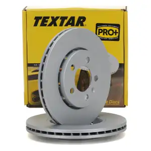 TEXTAR Bremsscheiben f&uuml;r AUDI A1 A2 A3 SEAT IBIZA SKODA VW GOLF 4 POLO vorne