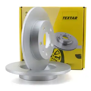TEXTAR Bremsscheiben f&uuml;r Opel Astra G H Combo Corsa C Meriva A B Zafira hinten