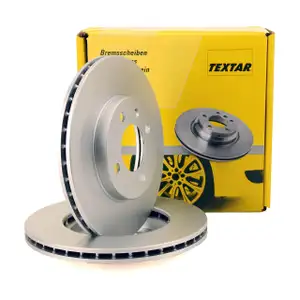 TEXTAR Bremsscheiben f&uuml;r Seat Arosa VW Golf 2 3 Jetta Lupo Passat Polo vorne