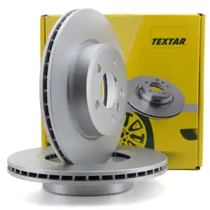 TEXTAR Bremsscheiben Satz f&uuml;r BMW X3 E83 2.0/2.5/3.0i 2.0/3.0d xDrive vorne