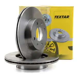 TEXTAR Bremsscheiben Satz f&uuml;r Hyundai i10 (IA PA) Kia Picanto (BA TA) vorne