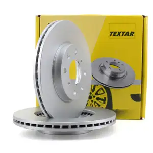TEXTAR Bremsscheiben Satz f&uuml;r Opel Agila B Suzuki Splash Swift III vorne