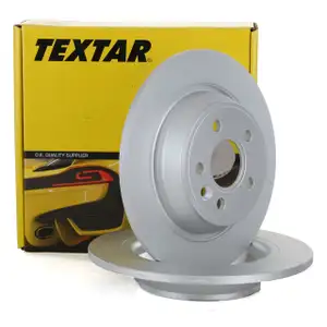 TEXTAR Bremsscheiben Satz f&uuml;r Ford Focus II Galaxy Kuga I Mondeo IV S-Max hinten