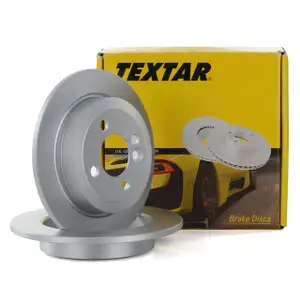 TEXTAR Bremsscheiben Satz f&uuml;r Mini R50 R53 R56 R52 R57 R55 R58 R59 hinten