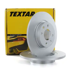 TEXTAR Bremsscheiben f&uuml;r Dacia Logan Sandero Renault Logan Sandero Twingo vorne