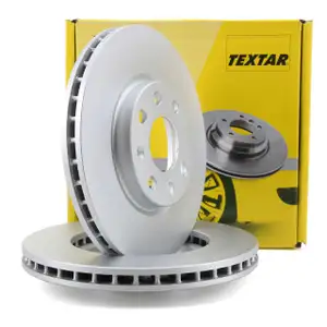 TEXTAR Bremsscheiben Satz f&uuml;r Opel Combo Corsa C Meriva A Tigra B vorne