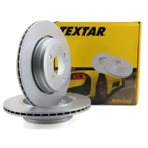 TEXTAR Bremsscheiben f&uuml;r BMW 5er E60 E61 520-530i 520-530d E63 E64 630i hinten