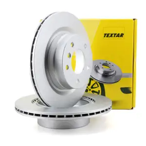 TEXTAR Bremsscheiben Satz f&uuml;r BMW 1er E81 E87 E88 E82 3er E90 E93 E92 E91 hinten