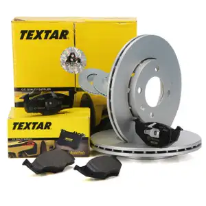 TEXTAR Bremsscheiben + Bremsbel&auml;ge SEAT AROSA (6H) VW LUPO POLO (6N1 6N2) vorne