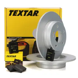 TEXTAR Bremsscheiben + Bremsbel&auml;ge MERCEDES W203 CL203 CLK C209 SLK R171 hinten