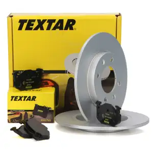 TEXTAR Bremsscheiben Bel&auml;ge CITROEN SAXO XSARA ZX PEUGEOT 106 II 206 306 hinten