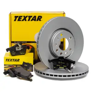TEXTAR Bremsscheiben Bel&auml;ge OPEL ADAM ASTRA H CORSA D MERIVA A B ZAFIRA B vorne