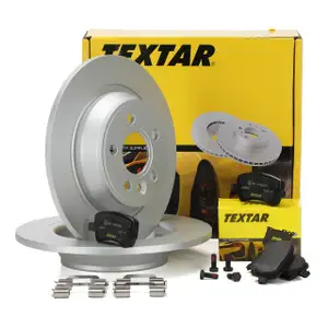 TEXTAR Bremsscheiben + Bremsbel&auml;ge LAND ROVER RANGE ROVER EVOQUE (L538) hinten