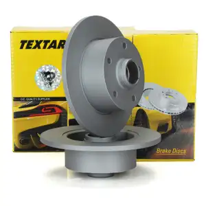 TEXTAR Bremsscheiben f&uuml;r AUDI A4 (B5) 1.6-2.8 1.9/2.5TDI 11.1994-09.2001 hinten