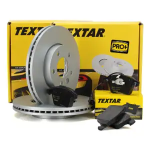 TEXTAR Bremsen Bremsscheiben + Bel&auml;ge + Wako f&uuml;r VW Transporter T5 16 Zoll vorne