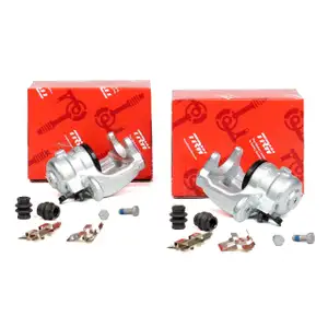 2x TRW BHN818 + BHN819 Bremssattel Bremszange BMW 1er E81 E87 3er E90 E92 hinten