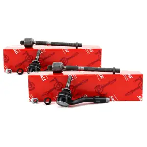 2x TRW Spurstange + Spurstangenkopf f&uuml;r BMW 5er E60 E61 6er E63 E64 vorne