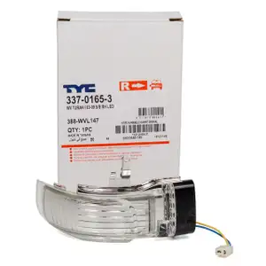 TYC Blinkleuchte Au&szlig;enspiegel LED f&uuml;r VW TOURAN (1T1 1T2) bis 05.2009 rechts