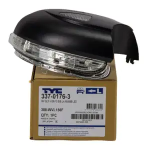 TYC Blinkleuchte Au&szlig;enspiegel LED f&uuml;r VW Golf 6 Touran 1T1-1T3 links 5K0949101A