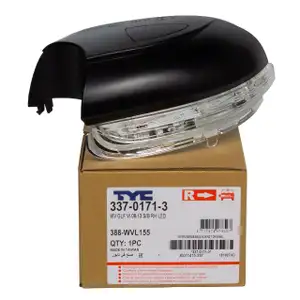 TYC Blinkleuchte Au&szlig;enspiegel LED f&uuml;r VW Golf 6 Touran 1T1-1T3 rechts 5K0949102
