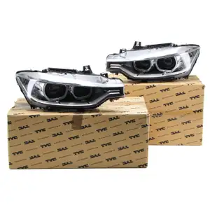 2x TYC Hauptscheinwerfer + Stellmotor D1S LED BMW 3er F30 F31 links + rechts