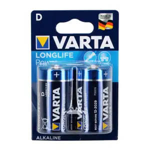 2x VARTA Batterie LONGLIFE POWER Alkaline D LR20 Mono 1,5V
