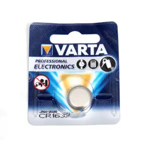 VARTA Knopfzelle Knopfbatterie Batterie 3V CR1632