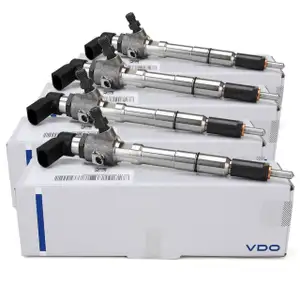 4x VDO A2C9626040080 Einspritzd&uuml;se AUDI SEAT SKODA VW 1.6 TDI 03L130277S 03L130277SX