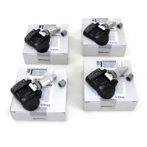 4x VDO Reifendrucksensor S180052056Z Luftdrucksensor RDKS f&uuml;r BMW 1ER 3ER 4ER X5