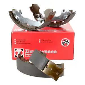 ZIMMERMANN Bremsbacken Satz f&uuml;r Ford Focus I MK1 1.4-2.0 16V 1.8TDCi ohne ABS