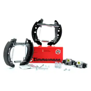 ZIMMERMANN Bremsbacken + Radbremszylinder f&uuml;r Audi A80 Seat Arosa VW Golf 1 2