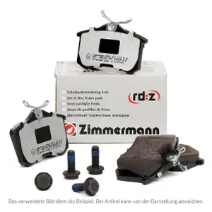 ZIMMERMANN rd:z Bremsbel&auml;ge MERCEDES W204 W211 W212 W221 W222 R230 C197 vorne