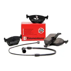 ZIMMERMANN Bremsbel&auml;ge Bremsbelagsatz + Wako f&uuml;r BMW 3er E36 Z3 E36 hinten