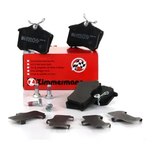ZIMMERMANN Bremsbel&auml;ge Bremskl&ouml;tze f&uuml;r AUDI A4 VW GOLF 3 PASSAT hinten