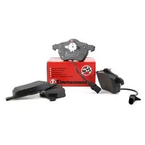 ZIMMERMANN Bremsbel&auml;ge + Wako AUDI A4 A6 SEAT EXEO SKODA SUPERB VW PASSAT vorne
