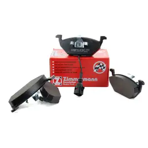ZIMMERMANN Bremsbel&auml;ge + Wako f&uuml;r AUDI A2 A3 SEAT SKODA VW GOLF 4 5 6 POLO vorne