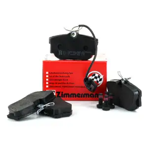 ZIMMERMANN Bremsbel&auml;ge Bremskl&ouml;tze + Wako f&uuml;r VW Transporter T4 15 Zoll hinten