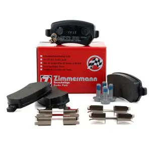 ZIMMERMANN Bremsbel&auml;ge Bremskl&ouml;tze f&uuml;r Opel Astra G H Combo Meriva Zafira hinten