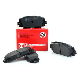 ZIMMERMANN Bremsbel&auml;ge Bremskl&ouml;tze f&uuml;r Toyota Yaris 1.0/1.3VVT-i 1.4D-4D vorne