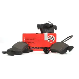 ZIMMERMANN Bremsbel&auml;ge Bremskl&ouml;tze + Wako f&uuml;r VW Multivan Transporter T5 hinten