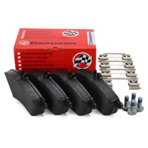 ZIMMERMANN Bremsbel&auml;ge Bremsbelagsatz Mercedes W204 W212 C207 R172 vorne